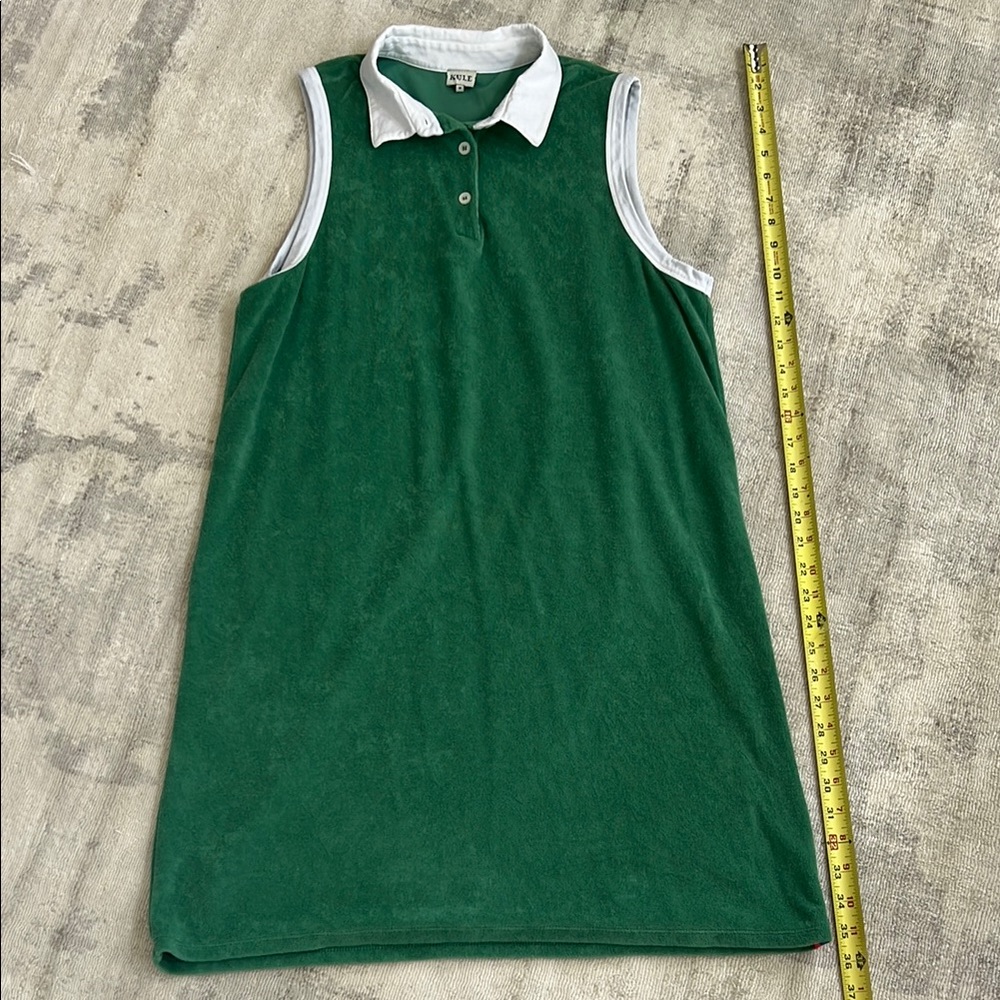 KULE Green Top with White Trim